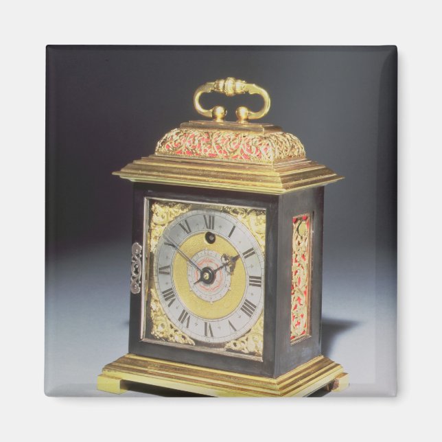 Miniature bracket clock magnet (Front)