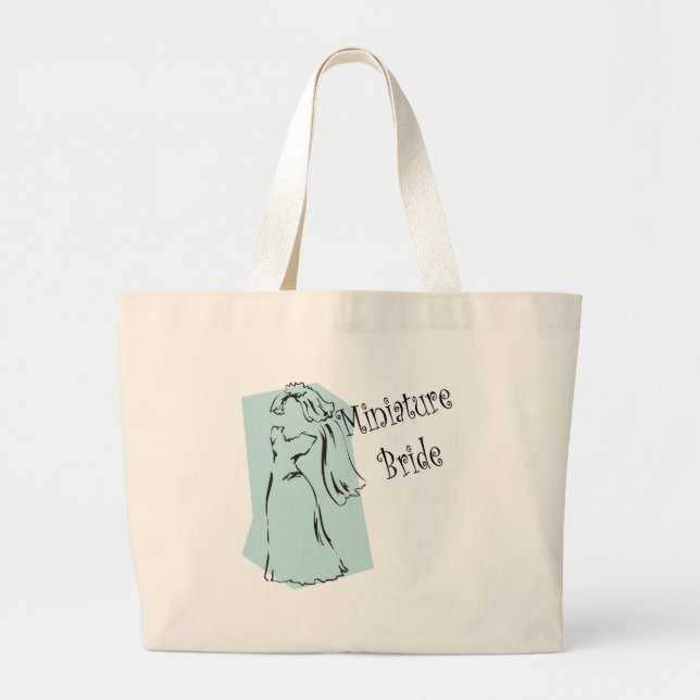 Miniature Bride Junior Bride Tote Bag (Front)