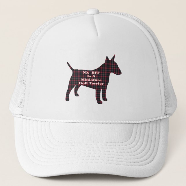 Miniature Bull Terrier BFF Hat (Front)