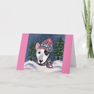 Miniature Bull Terrier Card