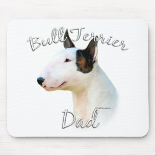 Miniature Bull Terrier Dad 2 Mouse Pad