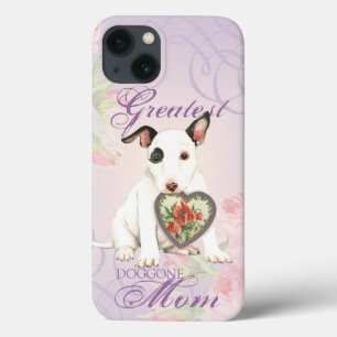 Miniature Bull Terrier Heart Mum iPhone 13 Case