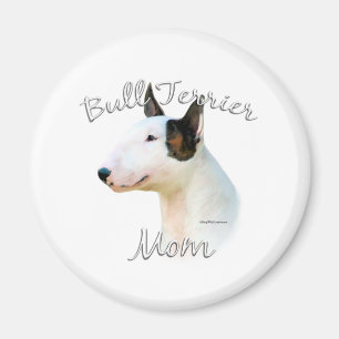 Miniature Bull Terrier Mum 2 Magnet