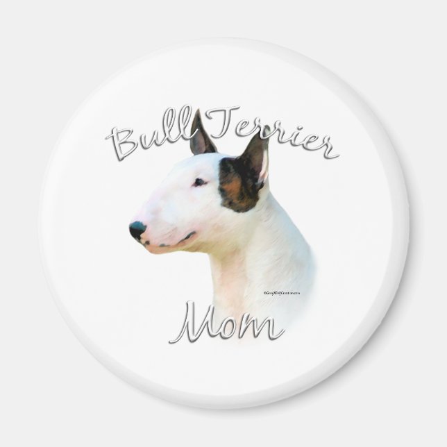 Miniature Bull Terrier Mum 2 Magnet (Front)