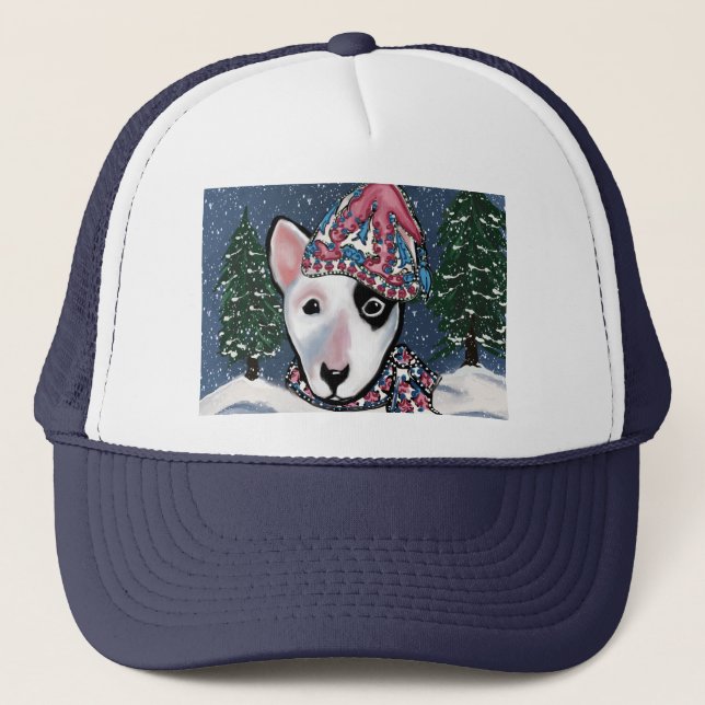 Miniature Bull Terrier   Trucker Hat (Front)