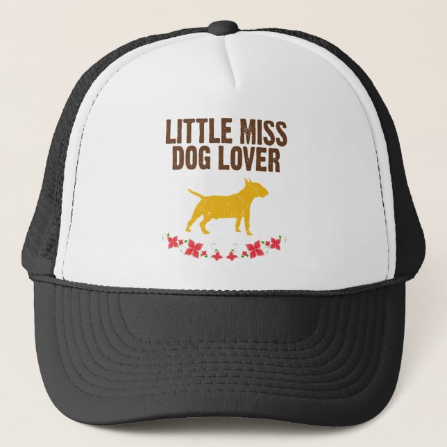 Miniature Bull Terrier Trucker Hat (Front)