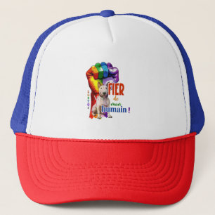 Miniature Bullterrier dog Trucker Hat