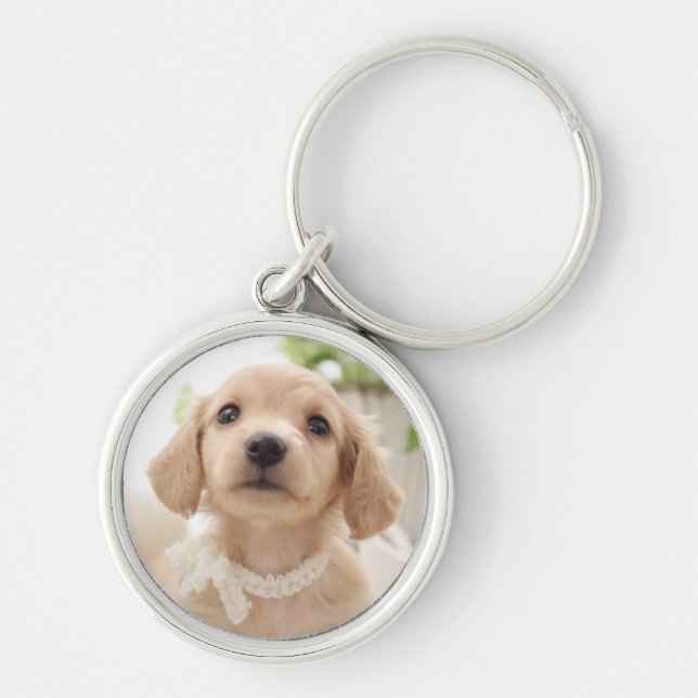 Miniature Dachshund Key Ring (Front)