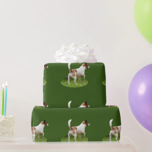 Miniature Fox Terrier Alert, Wrapping Paper