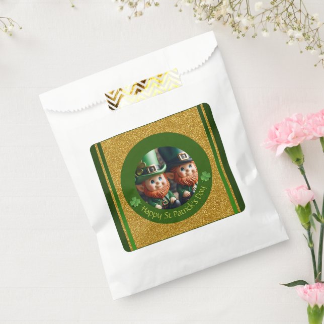Miniature Leprechaun St Patrick's Day FB02 Favour Bag (Sealed)