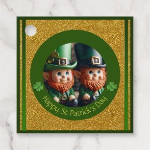 Miniature Leprechaun St Patrick's Day Thanks FT Favour Tags
