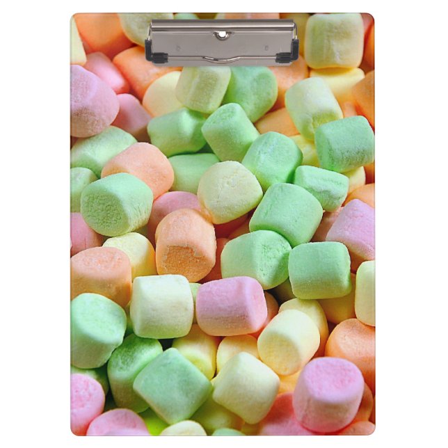 Miniature marshmallows clipboard (Front)