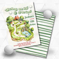 Miniature Mini Golf Birthday Par-tee