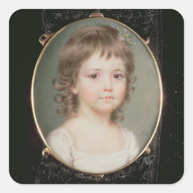 Miniature of Dorothy Capper Square Sticker (Front)