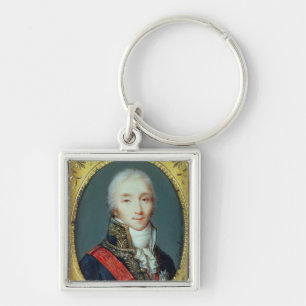 Miniature of Joseph Fouche Duke of Otranto Key Ring