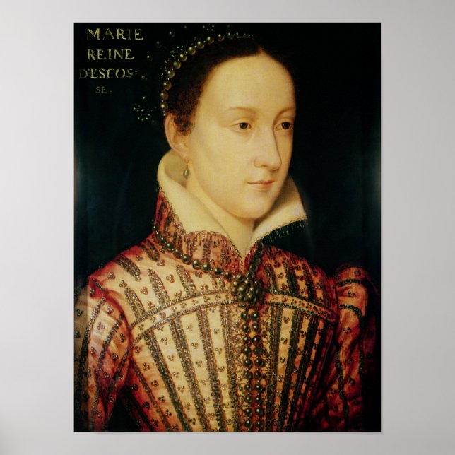 Miniature of Mary Queen of Scots, c.1560 Poster (Front)