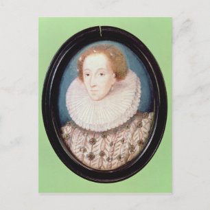 Miniature of Queen Elizabeth I Postcard