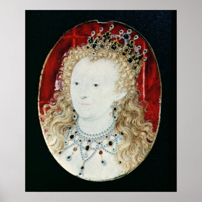 Miniature of Queen Elizabeth I Poster (Front)