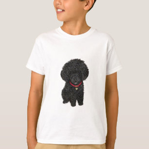Miniature or Toy Poodle - Black 1 T-Shirt