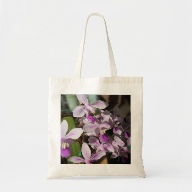 miniature orchids tote bag (Front)