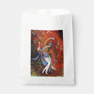 Miniature Painting of a Persian nymph Favour Bag