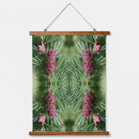Miniature Pine Cones Close Up Abstract Pattern