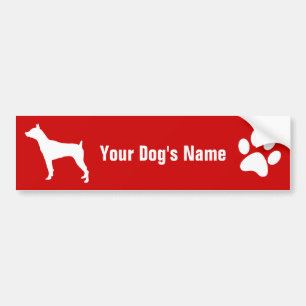 Miniature Pinscher ミニチュア・ピンシャー Bumper Sticker