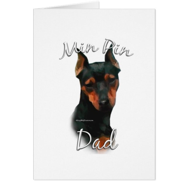 Miniature Pinscher (blk) Dad 2 (Front)