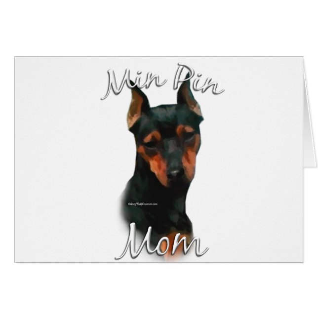 Miniature Pinscher (blk) Mum 2 (Front Horizontal)