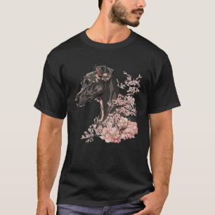 Miniature Pinscher Cherry Blossom Dog Breed Japane T-Shirt