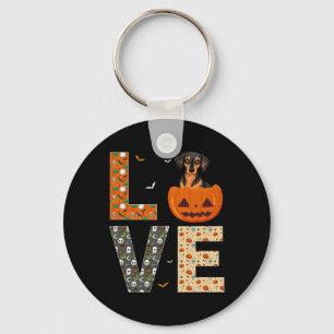 Miniature Pinscher Dog Lovers Boys Girls Halloween Key Ring