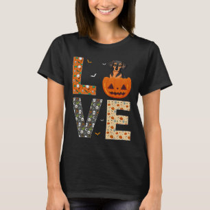 Miniature Pinscher Dog Lovers Boys Girls Halloween T-Shirt