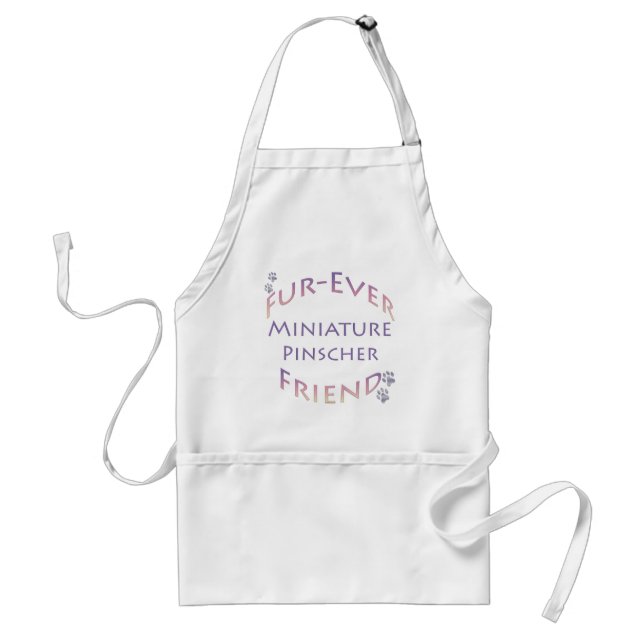 Miniature Pinscher Furever Standard Apron (Front)