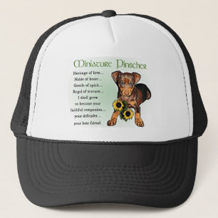 Miniature Pinscher Gifts Trucker Hat