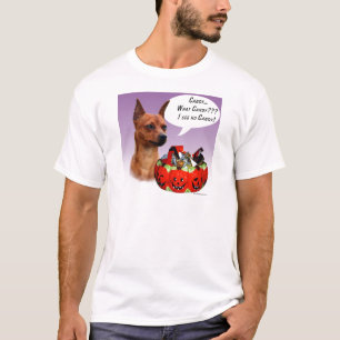 Miniature Pinscher Halloween Candy T-Shirt