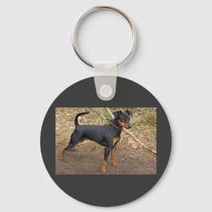 Miniature_pinscher Key Ring