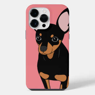 Miniature Pinscher Min Pin Apple iPhone 14 Case