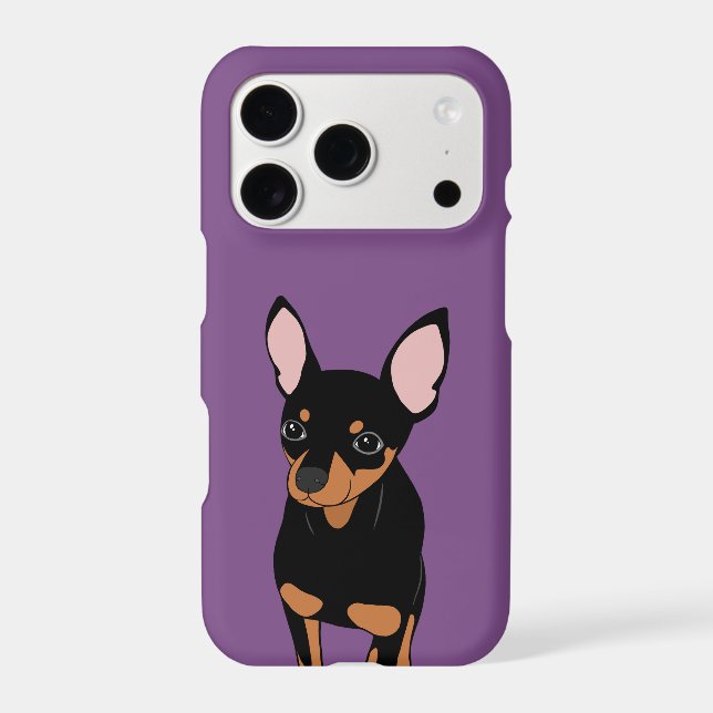 Miniature Pinscher Min Pin Apple iPhone 17 Case (Back)