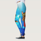 Miniature Pinscher (Min Pin) Under the Sea Legging