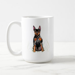 Miniature Pinscher Mug, Min Pin Dog Coffee Mug