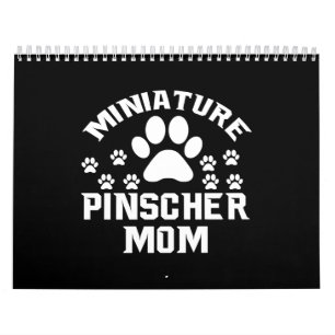 miniature pinscher mum calendar