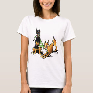 Miniature Pinscher n Apples T-Shirt