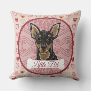 Miniature Pinscher Personalise Pillow