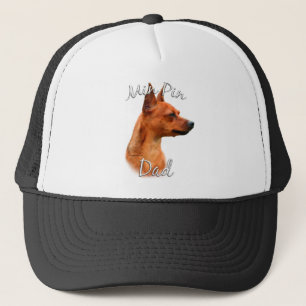 Miniature Pinscher (rust) Dad 2 Trucker Hat