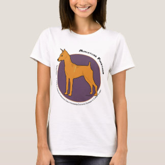 Miniature Pinscher, Stag Red T-Shirt
