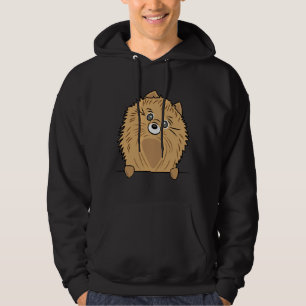 Miniature Pomeranian Cute Dog Puppy Hoodie