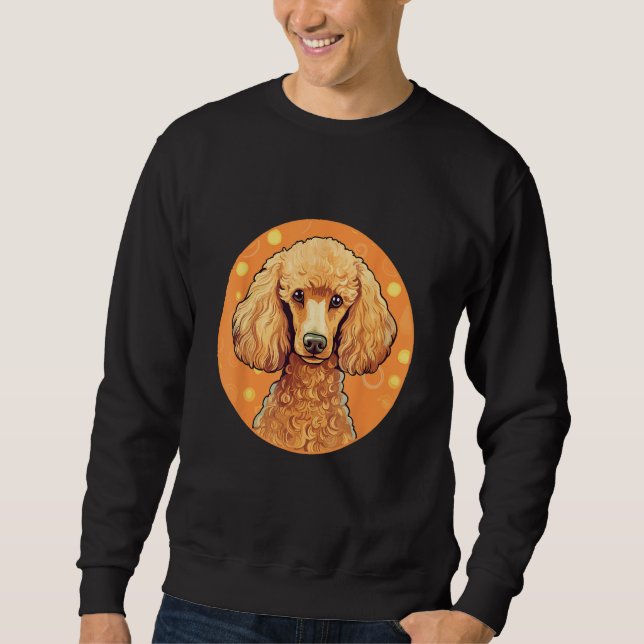 Miniature Poodle Dog Breed Sweatshirt (Front)