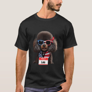Miniature Poodle Dog Leo Men Women Kids Boys Girls T-Shirt