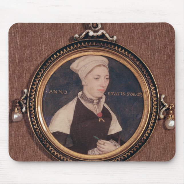 Miniature portrait of Jane Small Mouse Pad (Front)