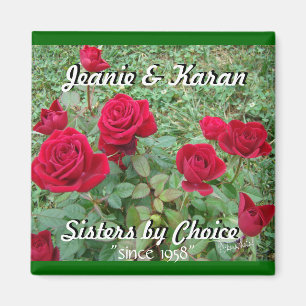 Miniature Roses-customise Magnet